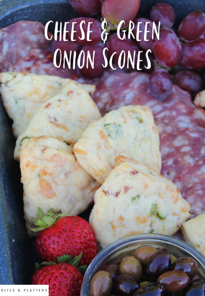 cheese and green onion scones